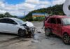 Homem morre e outras cinco pessoas ficam feridas após batida entre carros Homem morre e outras cinco pessoas ficam feridas após batida entre carros