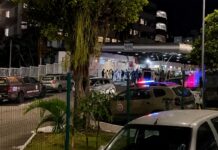 Policiais são baleados em confronto com homens armados Policiais são baleados em confronto com homens armados