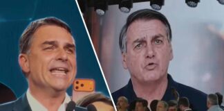 Com Bolsonaro feito por IA e vídeo de Michelle, PL lança candidatura de Flávio