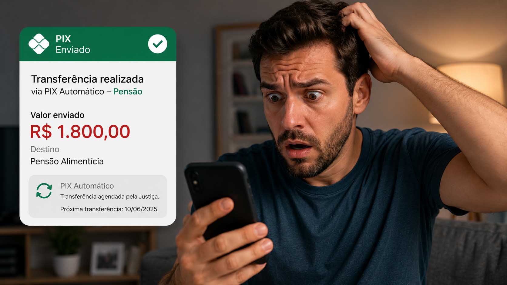 Senado aprova o "PIX Pensão": pagamento poderá ser descontado automaticamente da conta do devedor
