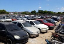 Detran-BA leiloa 438 veículos e sucatas na Bahia; Honda CG 160 tem lance inicial de R$ 2 mil Leilões acontecem nos dias 17 e 21 de agosto e incluem veículos custodiados em Feira de Santana, Vitória da Conquista, Camaçari, Jequié e Salvador