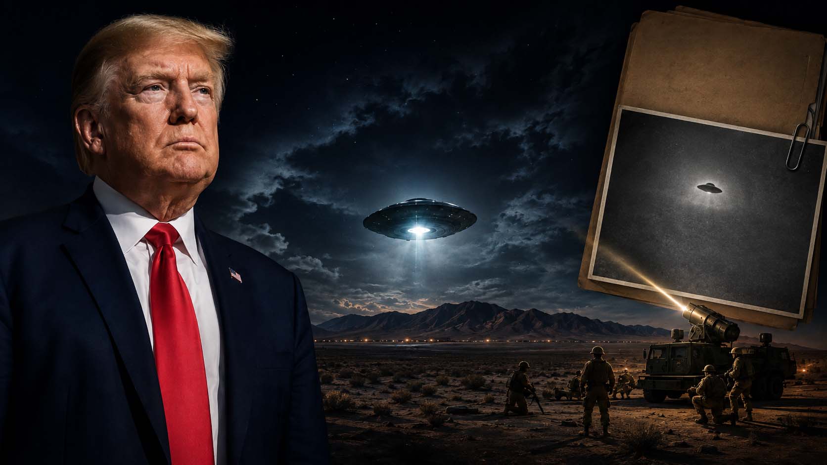 Trump teria autorizado operação para interceptar e capturar UAPs nos EUA, diz jornalista