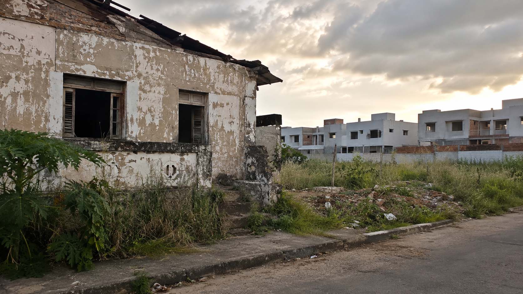 Prefeitura poderá assumir imóveis abandonados e destiná-los a moradias populares