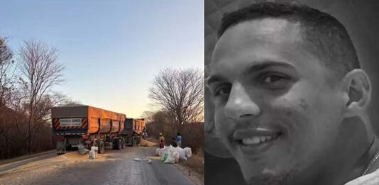 Caminhoneiro morre após colisão entre carretas na BR-242 Caminhoneiro morre após colisão entre carretas na BR-242
