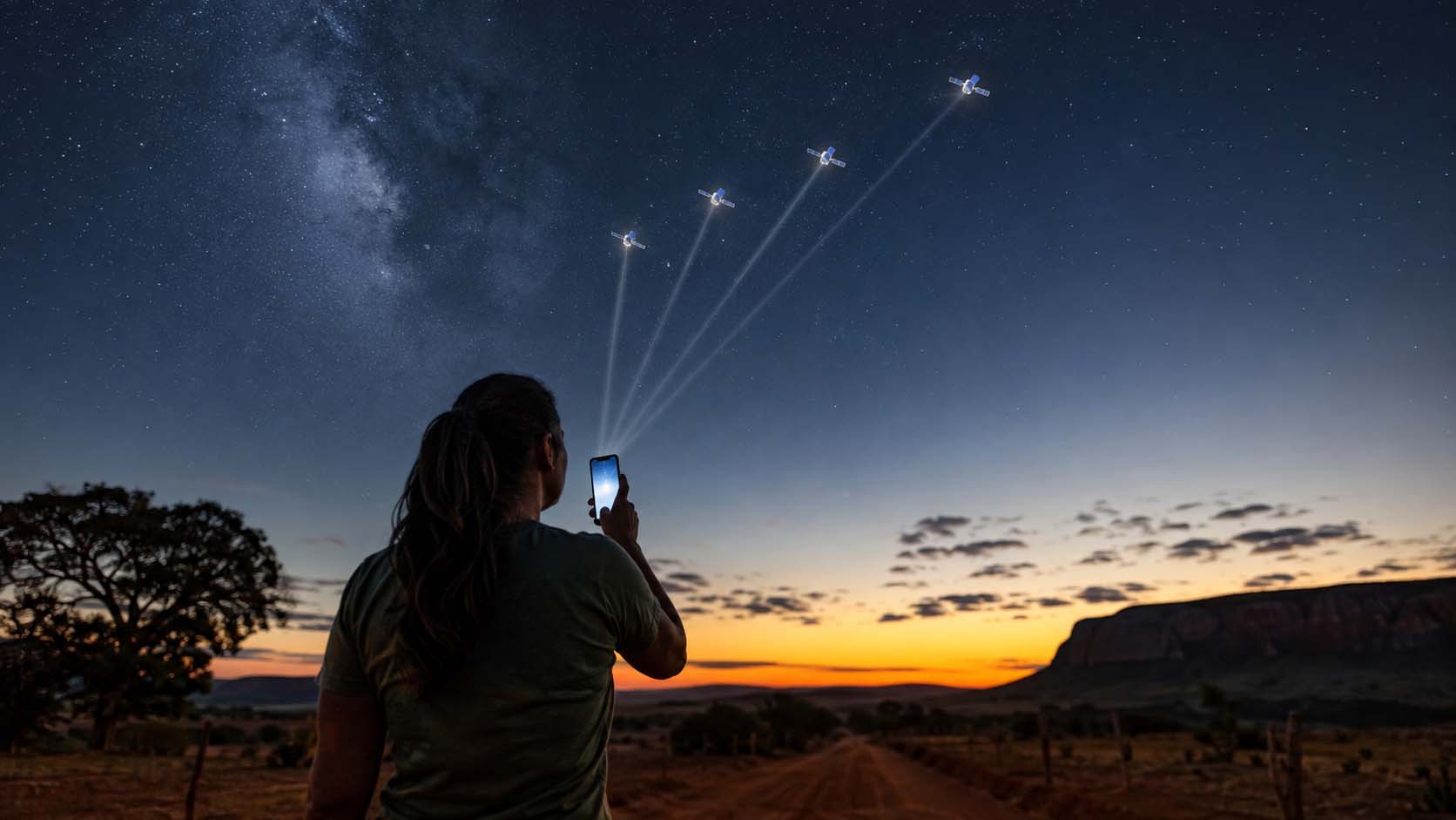 Clientes da Vivo podem ter Starlink direto no celular sem antena em breve