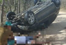 Homem fica ferido após acidente na estrada de Guaribas, em Itaberaba Homem fica ferido após acidente na estrada de Guaribas, em Itaberaba