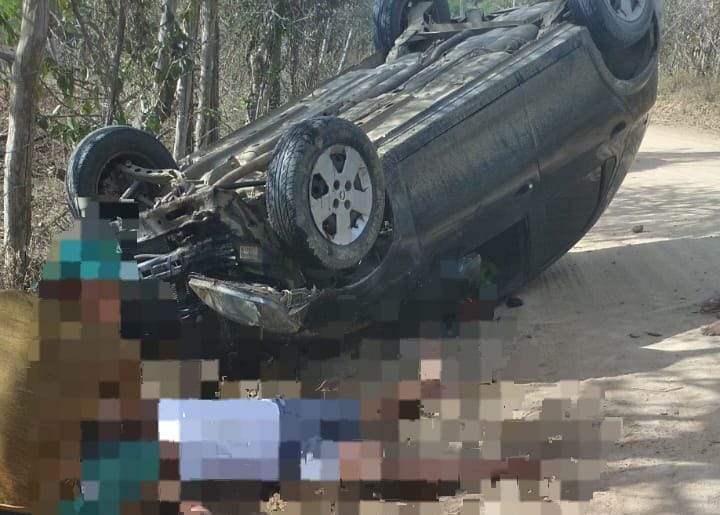 Homem fica ferido após acidente na estrada de Guaribas, em Itaberaba