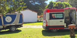 Criança de 5 anos morre após se afogar em piscina de chácara Criança de 5 anos morre após se afogar em piscina de chácara
