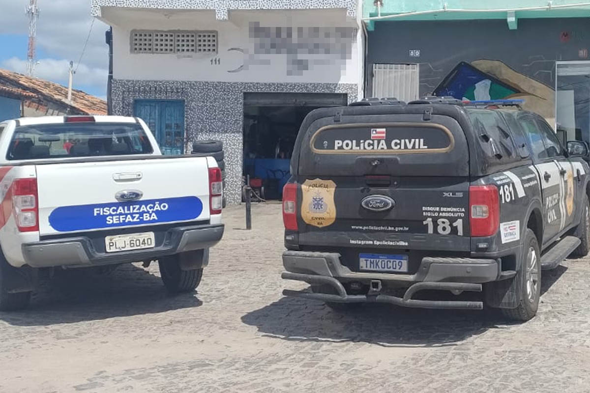 Polícia Civil apreende celular durante fiscalização em estabelecimento comercial em Itaberaba