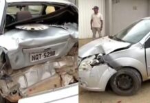 Acidente com van e carro deixa 23 feridos e danifica casa Acidente com van e carro deixa 23 feridos e danifica casa