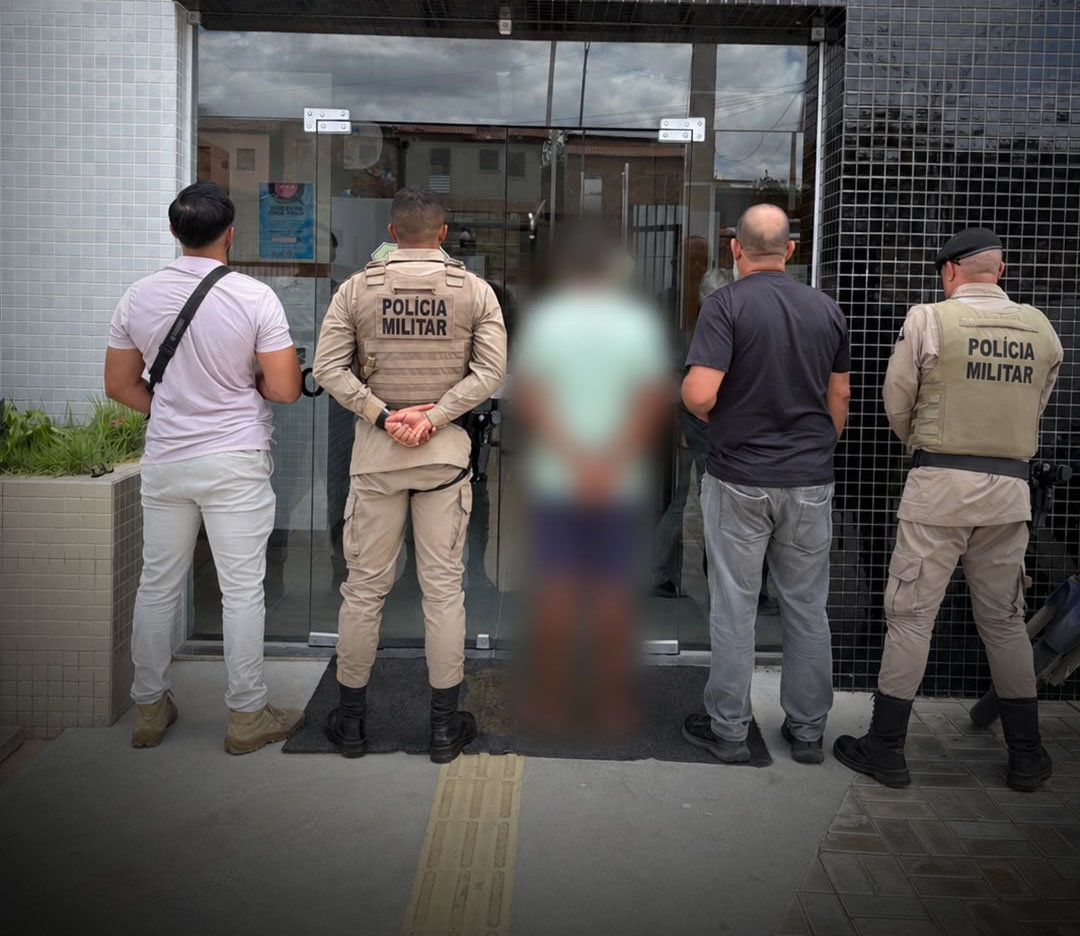 Polícia prende suspeito de agredir esposa e apreende arma de fogo em Iaçu