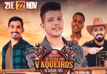 Prefeitura de Boa Vista do Tupim divulga programação da Festa dos Vaqueiros do Zuca Festa dos Vaqueiros do Zuca terá shows, desfile e competição com R$ 20 mil em premiação