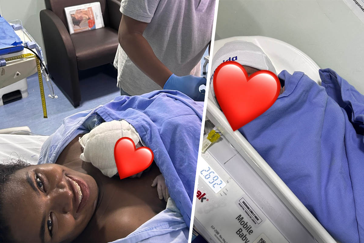 Raquel Brito anuncia nascimento do primeiro filho e revela detalhes do parto