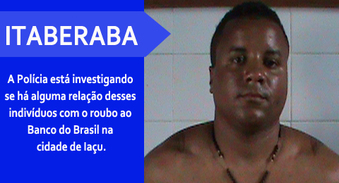 POLÍCIA DE ITABERABA PRENDE PROCURADO DA JUSTIÇA DE SÃO PAULO