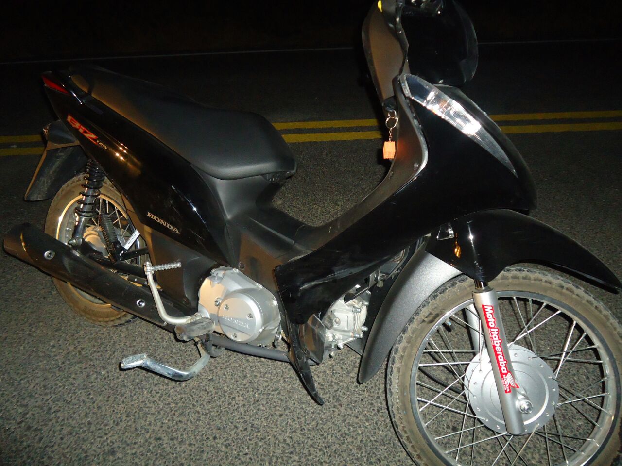 Motoqueiro morre após atropelar cavalo na Ba-046 entre Itaberaba e Ruy Barbosa