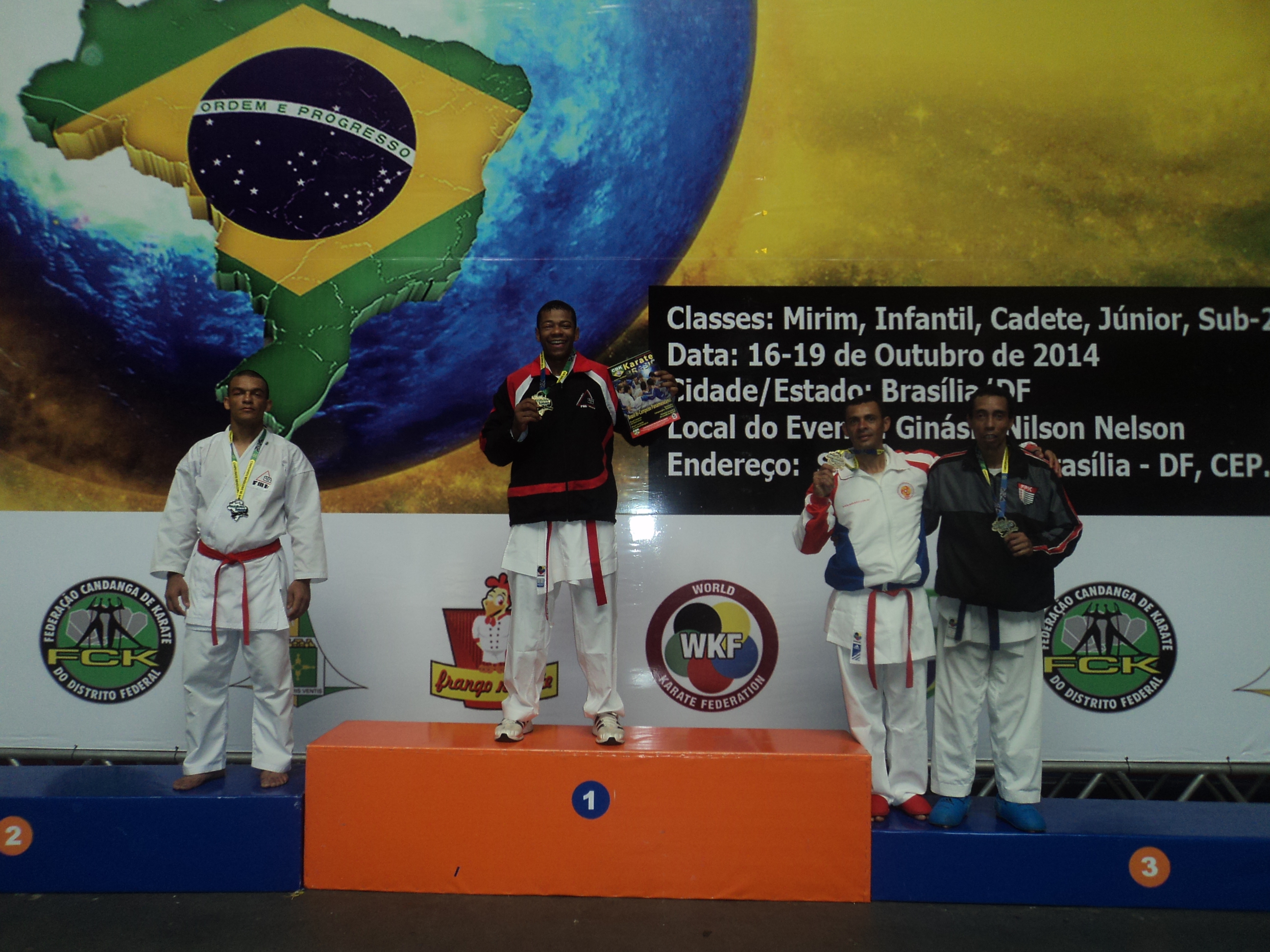 Atletas da Askadoi conquista duas medalhas no Campeonato Brasileiro de Karatê em Brasilia