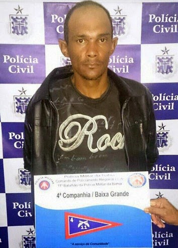 Homem que assassinou ex-mulher em Baixa Grande é preso e transferido para Itaberaba