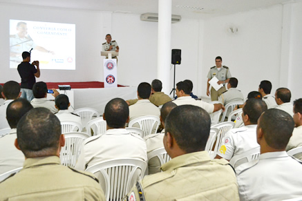 Comandante Geral da Polícia Militar reuniu 200 policiais em evento realizado em Itaberaba
