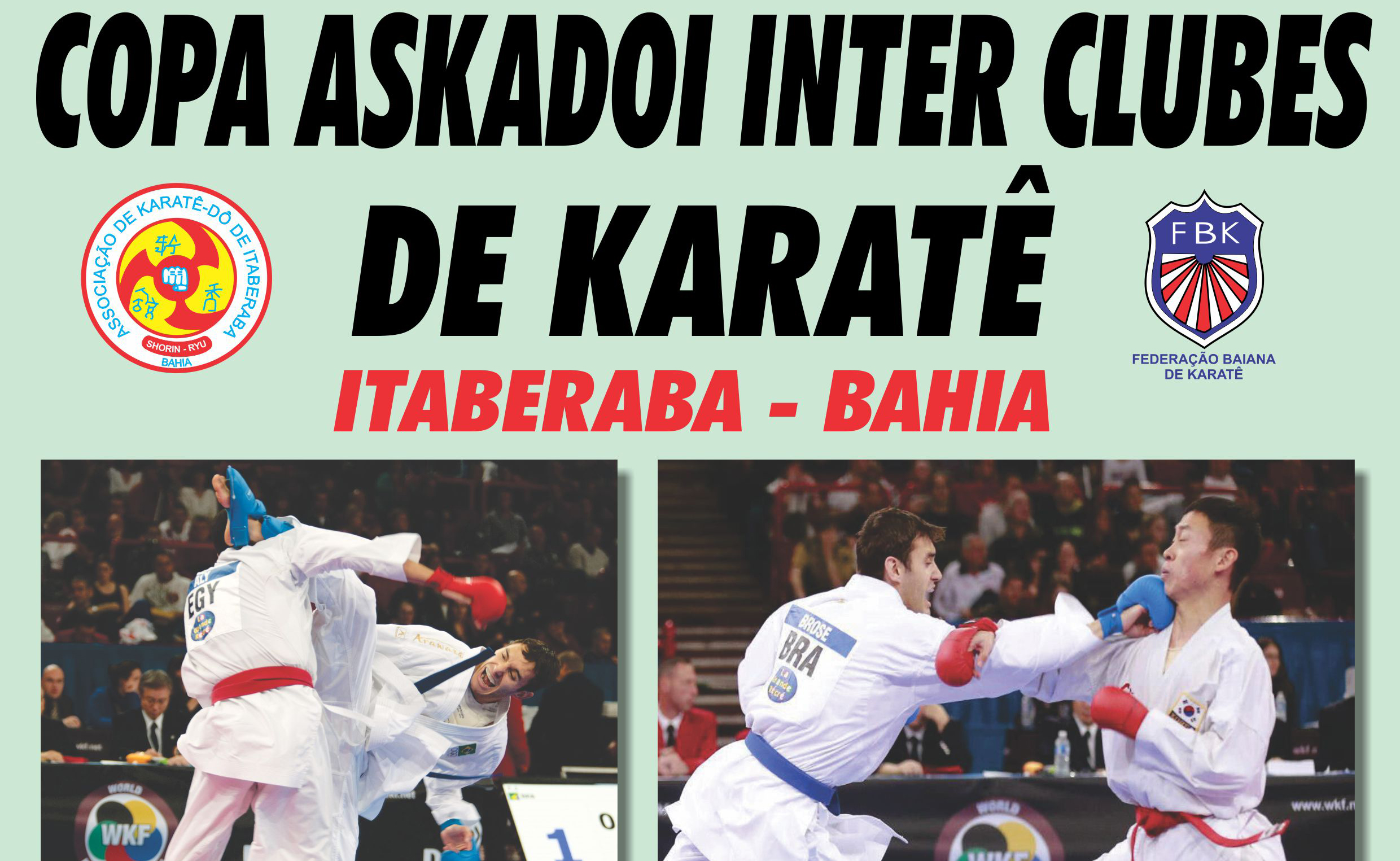 Copa ASKADOI Inter Clubes de Karatê acontece em 25 de julho em Itaberaba