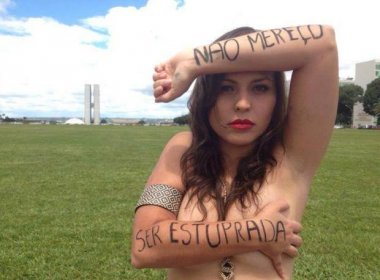 Dilma posta mensagem de apoio a jornalista ameaçada após protesto contra estupro