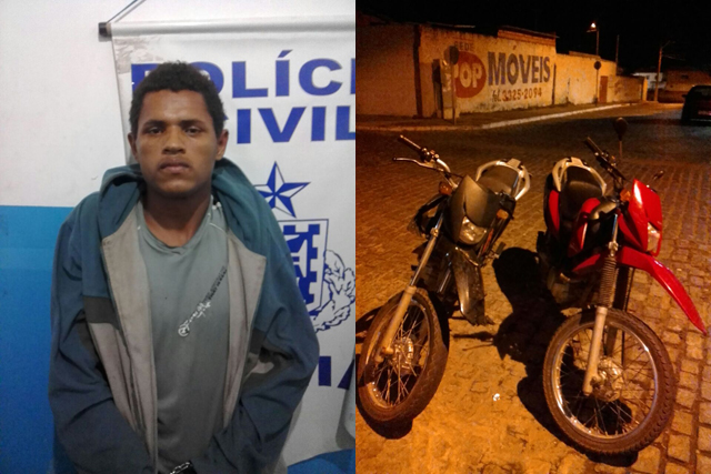 Policia recupera duas motos roubadas em Iaçu