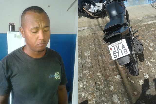 Esquadro é preso por receptação e adulteração de veiculo em Iaçu