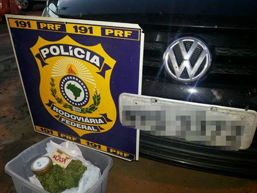 Policia prende motorista maconheiro em Itaberaba e com ele, 500g da droga