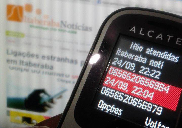 Ligações estranhas provocam terror em Itaberaba
