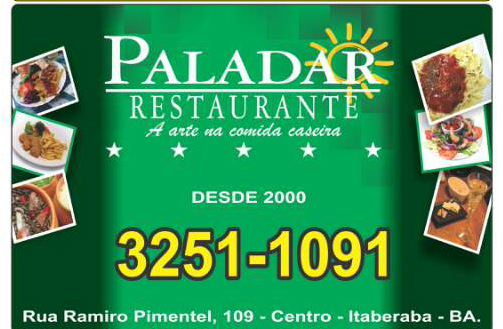 Emprego: Restaurante Paladar precisa de churrasqueiro