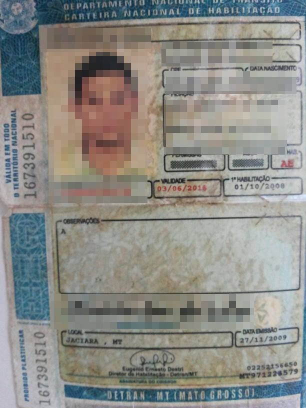 Homem é preso com CNH adulterada em Itaberaba